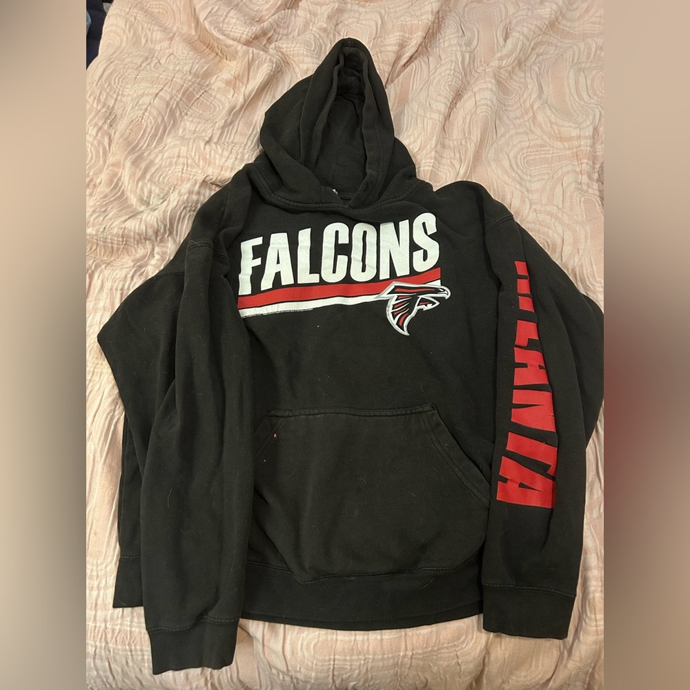 Atlanta Falcons Black and Red Hoodie